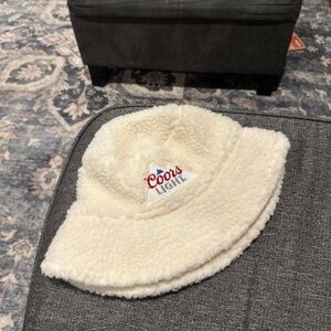 Coors Light Cream Fleece Hat